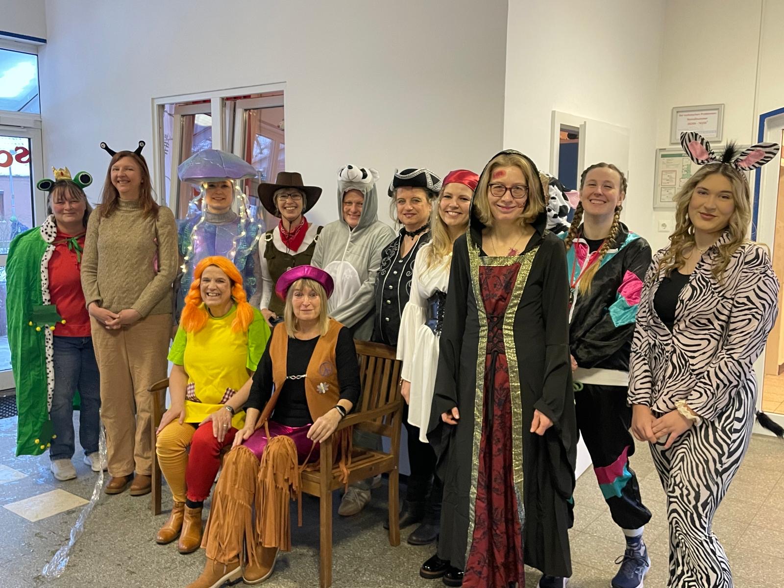Ein kunterbunter Faschingstag voller Spaß