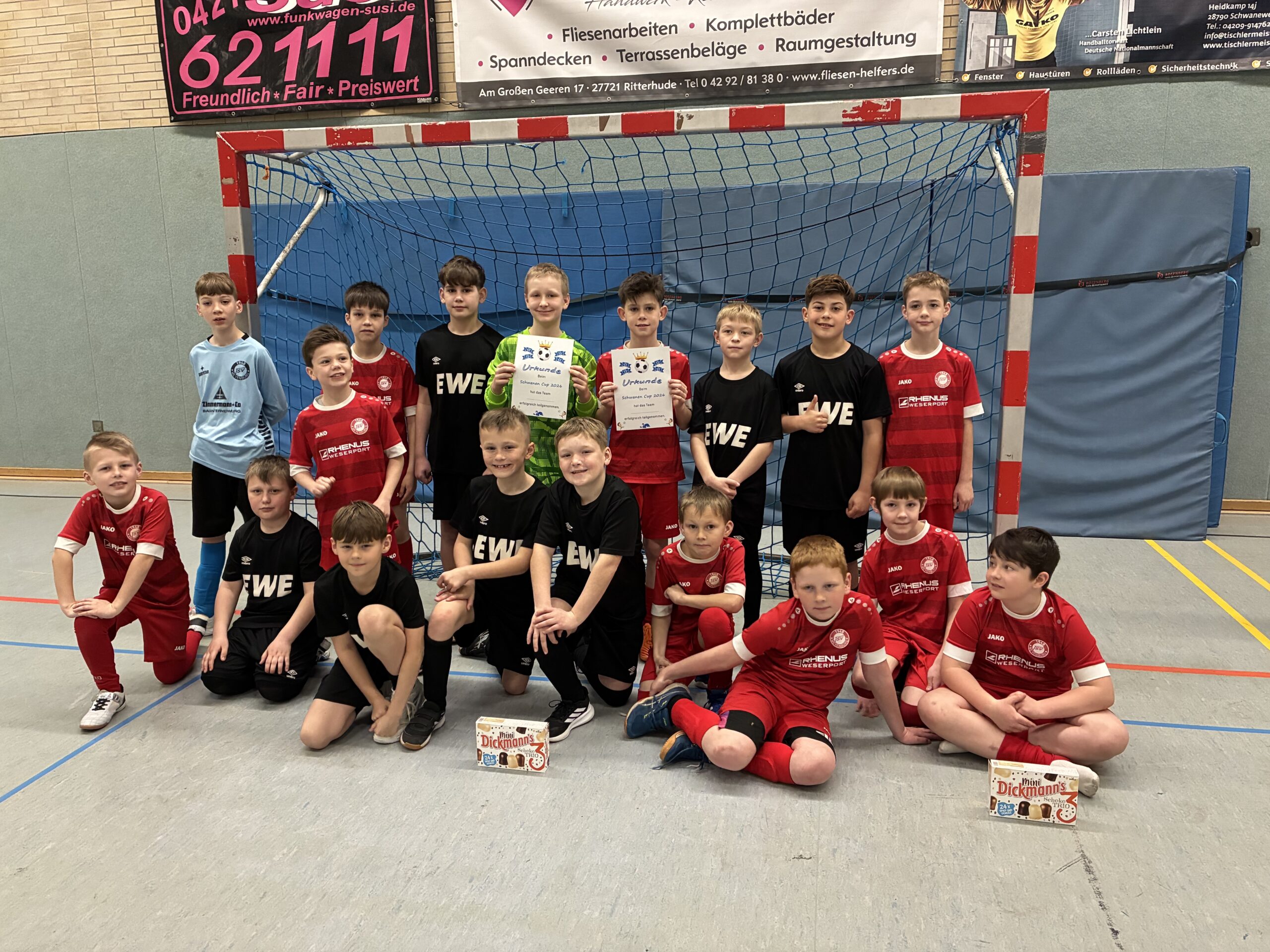 Mit Herz und Einsatz zum Viertelfinale: Der Schwanencup 2026